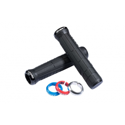 CHWYTY GIANT SWAGE SINGLE LOCK-ON CZARNO-CZARNE