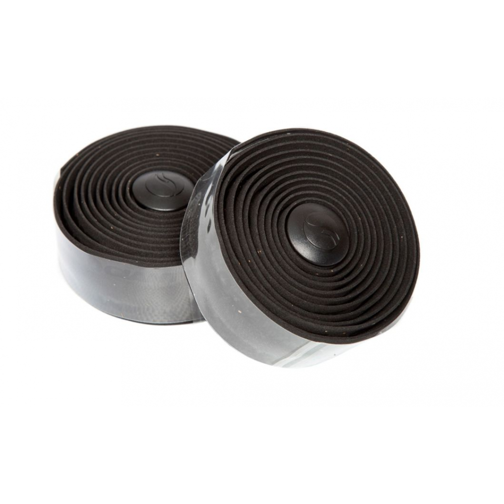 OWIJKA KIEROWNICY CONNECT, ŻELOWA, KORKI Z LOGO GIANT CZARNA