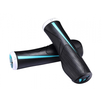 CHWYTY GIANT LIV ALLAY LOCK-ON CZARNO-BŁEKITNY