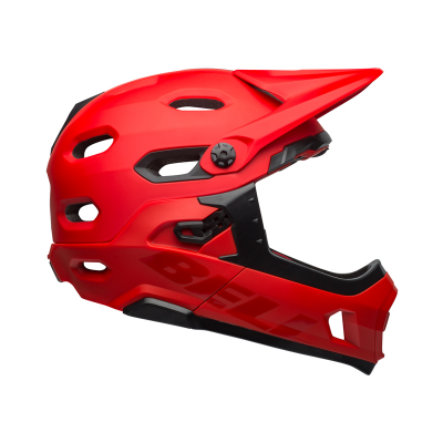 KASK FULL FACE BELL SUPER DH MIPS SPHERI RED/BLK L