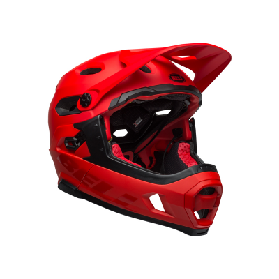 KASK FULL FACE BELL SUPER DH MIPS SPHERI RED/BLK L