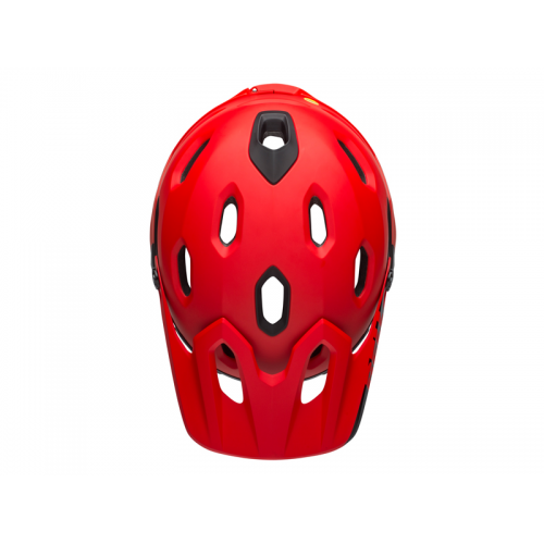 KASK FULL FACE BELL SUPER DH MIPS SPHERI RED/BLK L