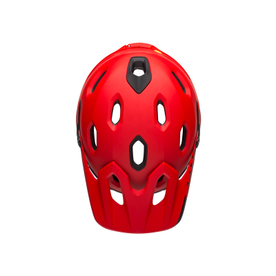 KASK FULL FACE BELL SUPER DH MIPS SPHERI RED/BLK L