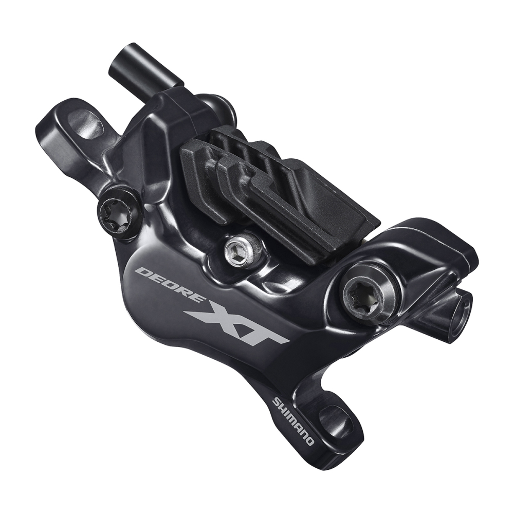 Hamulec hydrauliczny tylny Shimano XT M8120 - Metal + Radiat