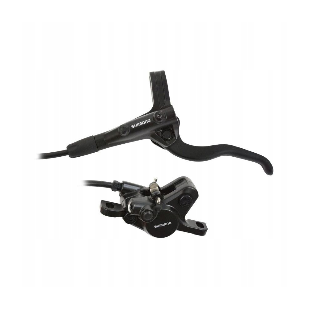 Hamulec hydrauliczny przedni  Shimano MT400 - żywiczne