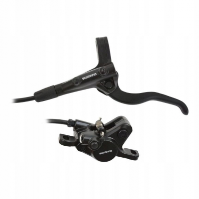 Hamulec hydrauliczny przedni  Shimano MT400 - żywiczne