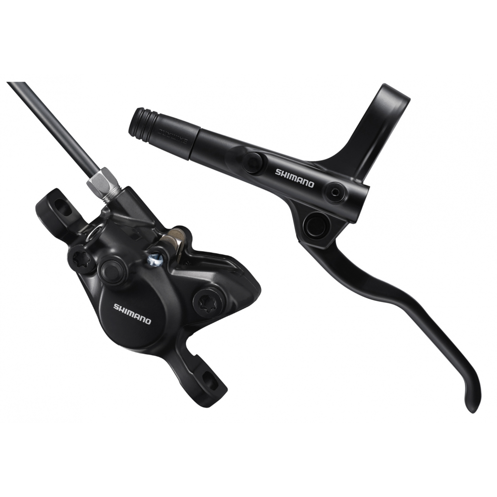 Hamulec hydrauliczny przedni  Shimano MT200 - żywiczne