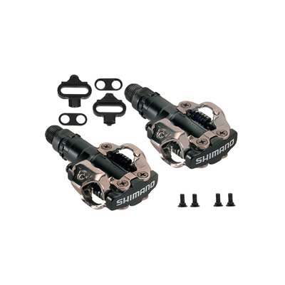 PEDAŁY SPD SHIMANO PD-M520 + BLOKI CZARNE