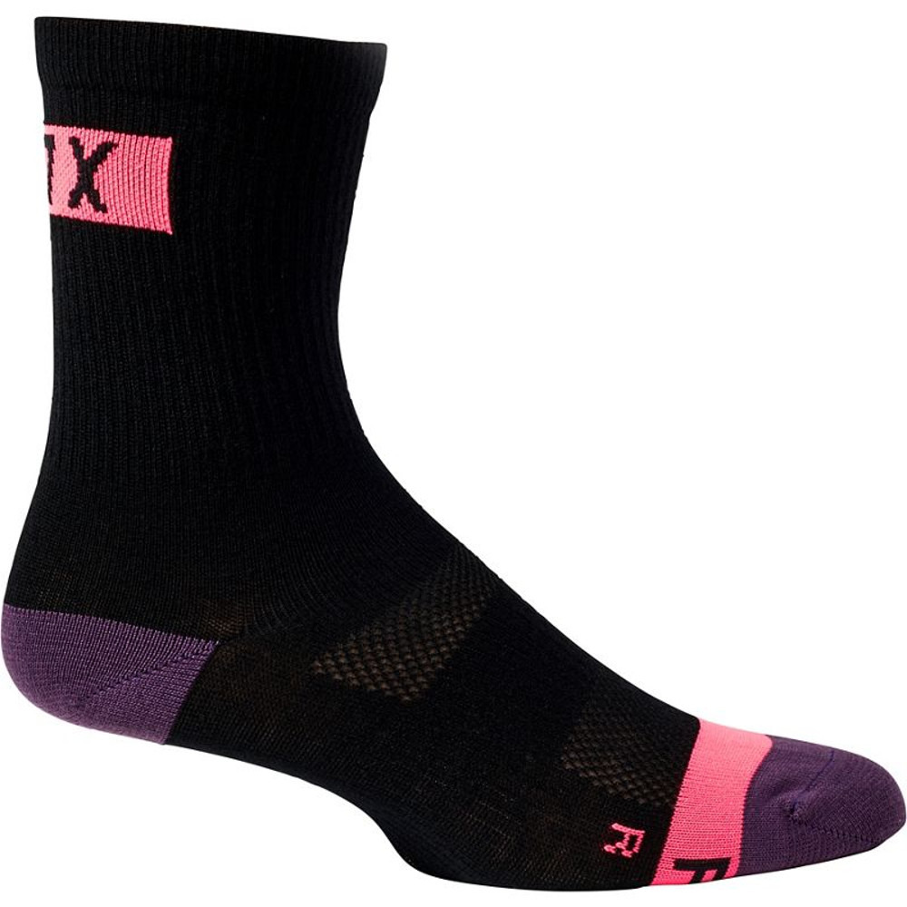 SKARPETY FOX LADY 6 FLEXAIR MERINO BLACK OS