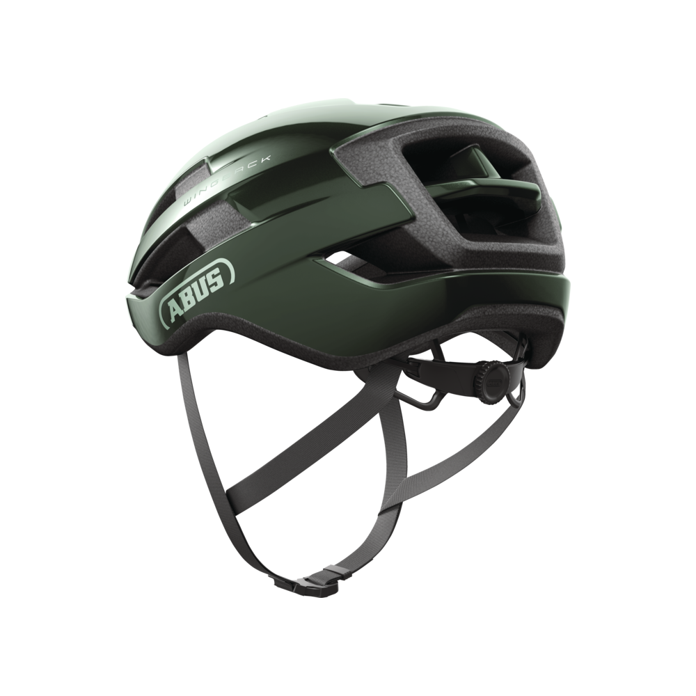 Kask szosowy ABUS WingBack moss green - sklep rowerowy Giant Kraków