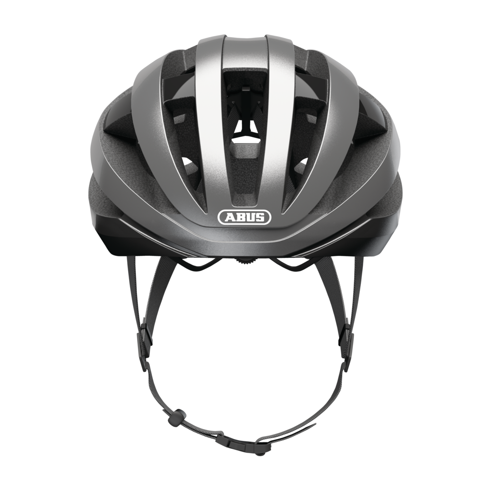 Kask rowerowy ABUS Viantor dark grey - sklep rowerowy Giant Kraków