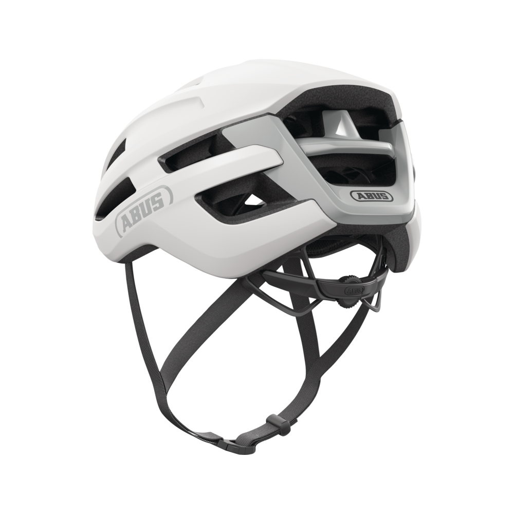 Kask rowerowy ABUS Powerdome polar white - sklep rowerowy Giant Kraków
