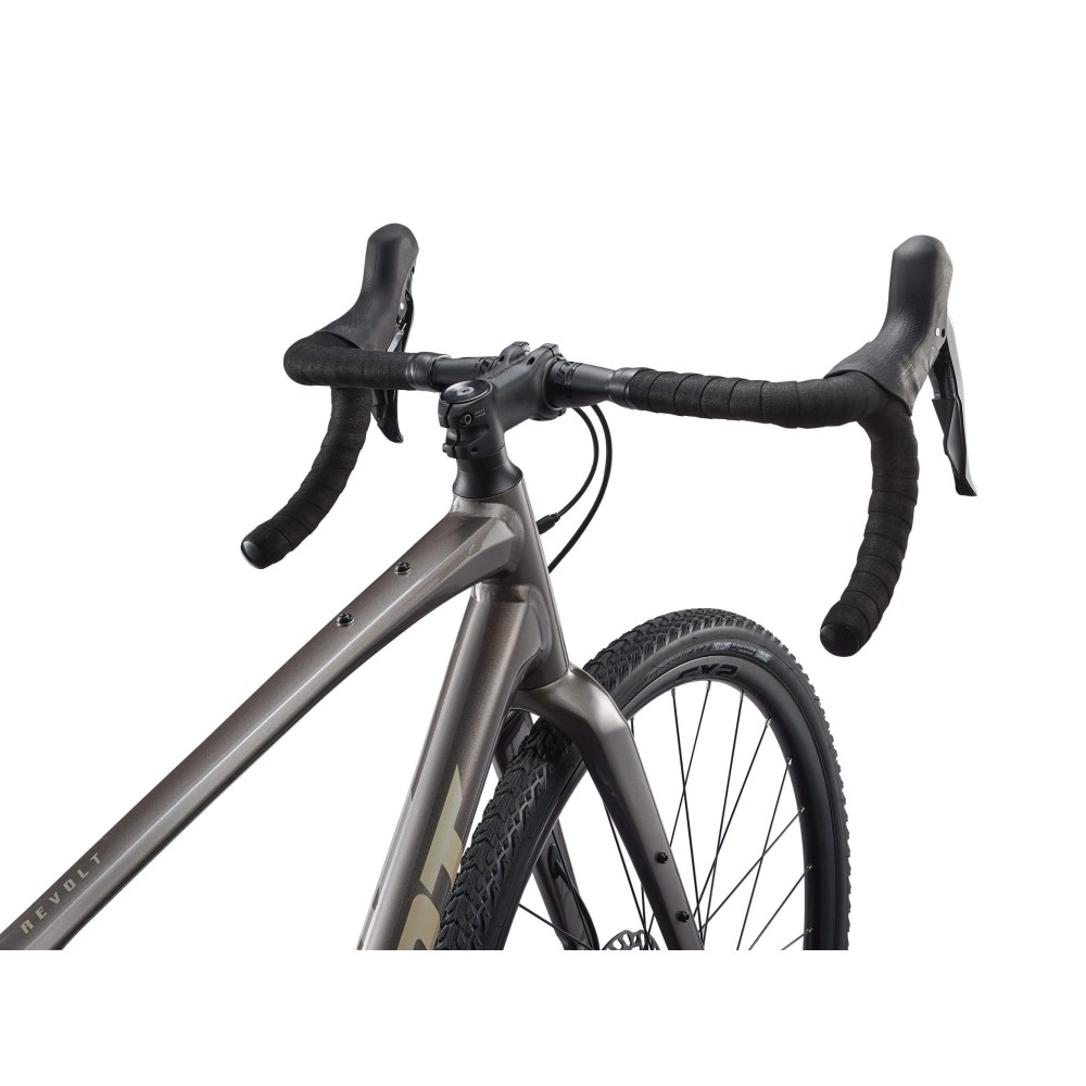 Giant Revolt 1 - aluminiowy gravel kolor metal