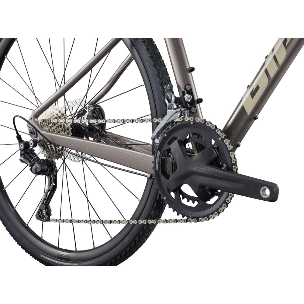 Giant Revolt 1 - aluminiowy gravel kolor metal