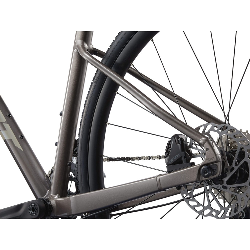 Giant Revolt 1 - aluminiowy gravel kolor metal