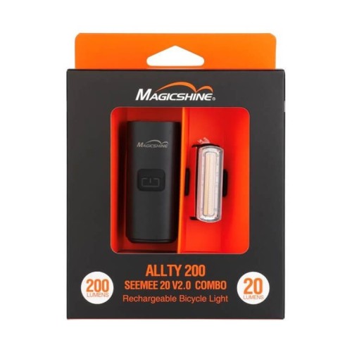 Zestaw lampek Magicshine ALLTY 200 + SEEMEE 20 V2.0
