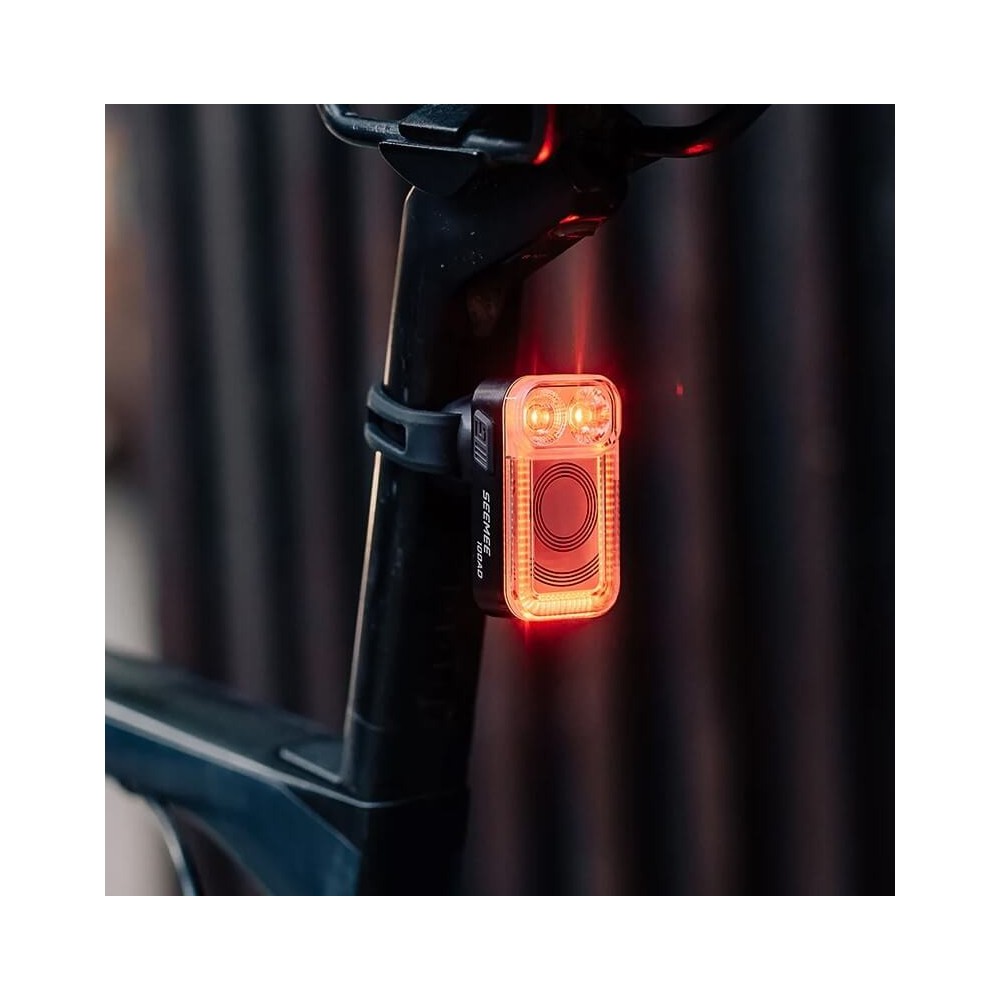 Magicshine SEEMEE 100AD  zamontowana na sztycy