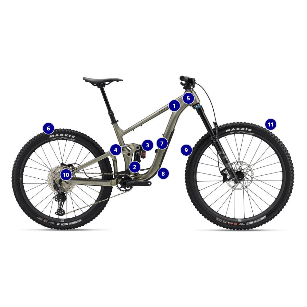 Rower górski Giant Trance X SX Golden Haze