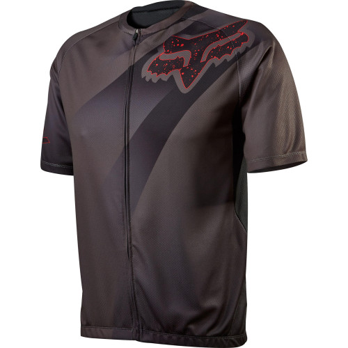 Koszulka rowerowa Fox Livewire Descent Charcole XL