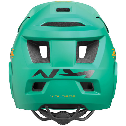 Abus YouDrop FF Sage Green - widok z tyłu
