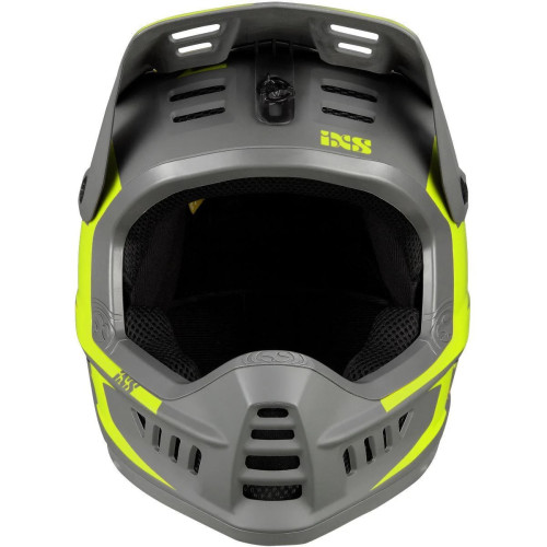 Kask full face iXS XACT Evo lime-graphite roz. XS - front