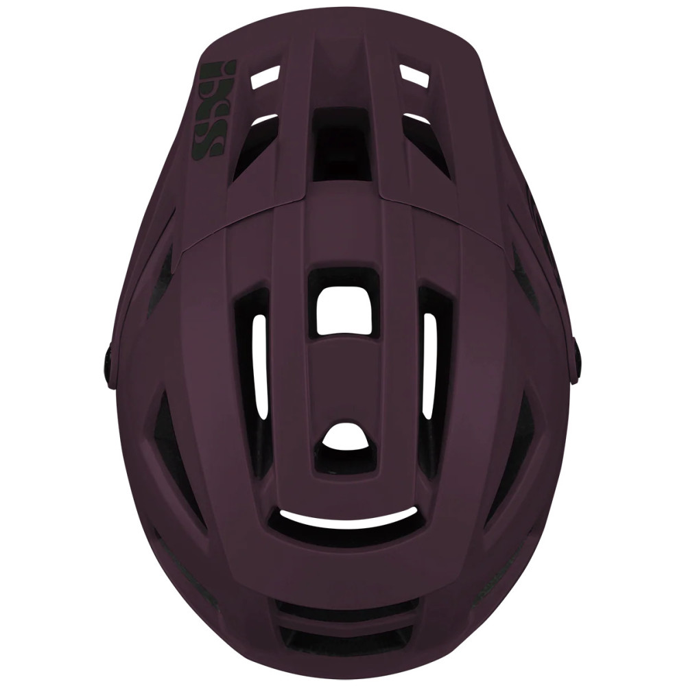Kask iXS Trigger AM MIPS raisin roz. ML - od góry
