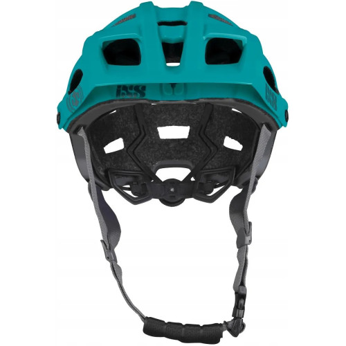 Kask iXS Trigger AM turquoise roz. ML - od przodu