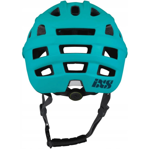 Kask iXS Trigger AM turquoise roz. ML - od tyłu