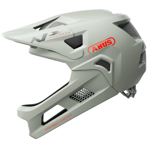 Kask full face Abus YouDrop FF Chalk Grey roz. S