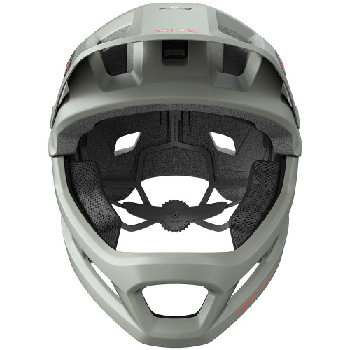 Kask full face Abus YouDrop FF Chalk Grey roz. S widok od przodu