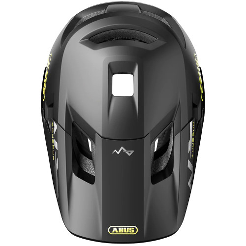Kask full face Abus YouDrop FF Velvet Black roz. S - widok od góry