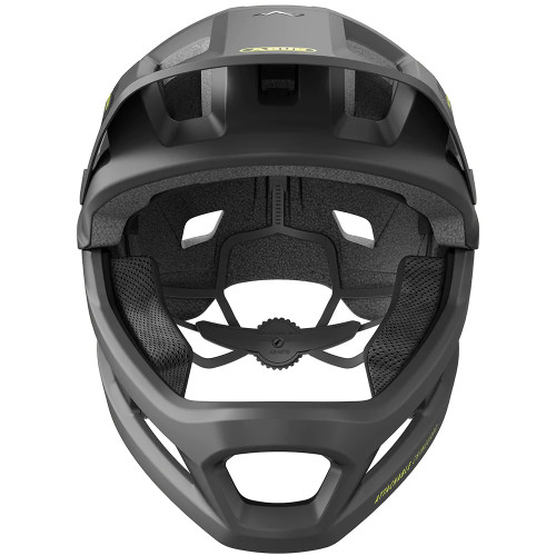 Kask full face Abus YouDrop FF Velvet Black roz. S - widok od frontu