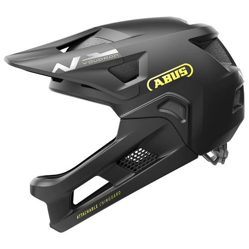 Kask full face Abus YouDrop FF Velvet Black roz. S - widok z boku