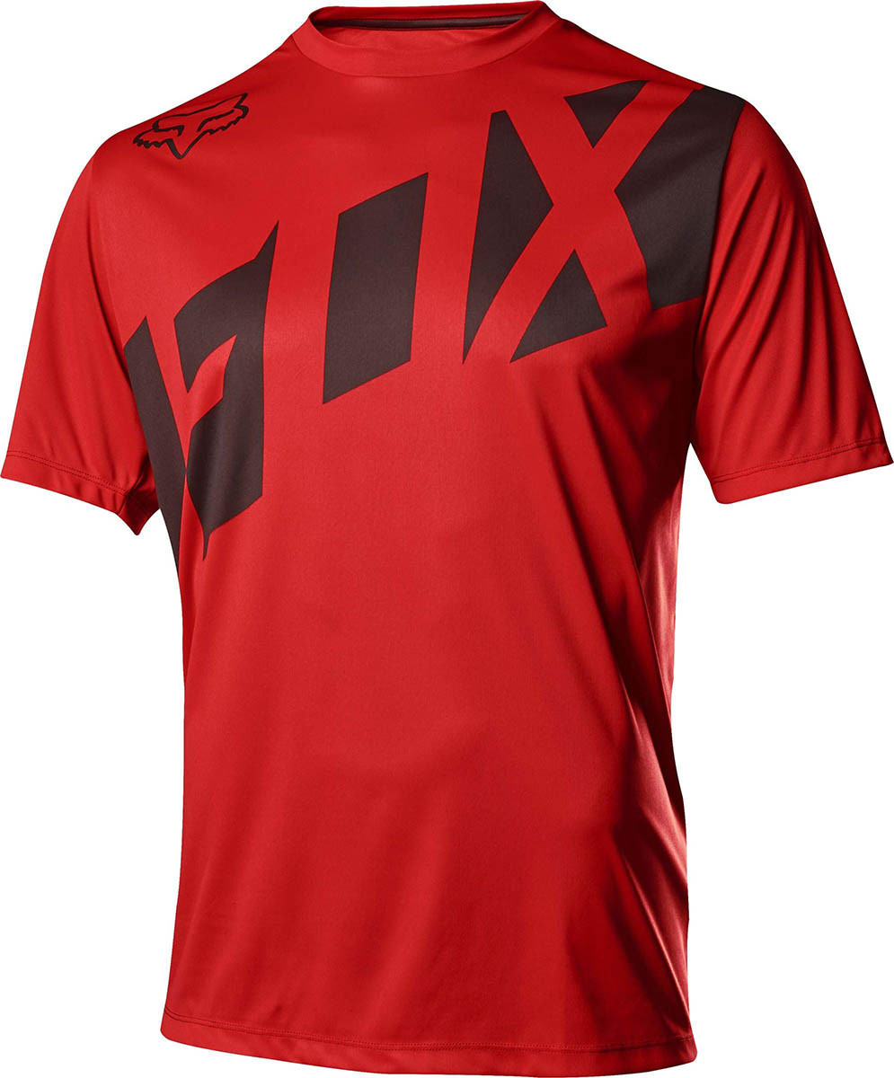 Koszulka rowerowa Fox Ranger Red Black