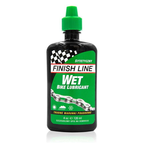 Olej do łańcucha Finish Line Cross Country Wet 120 ml