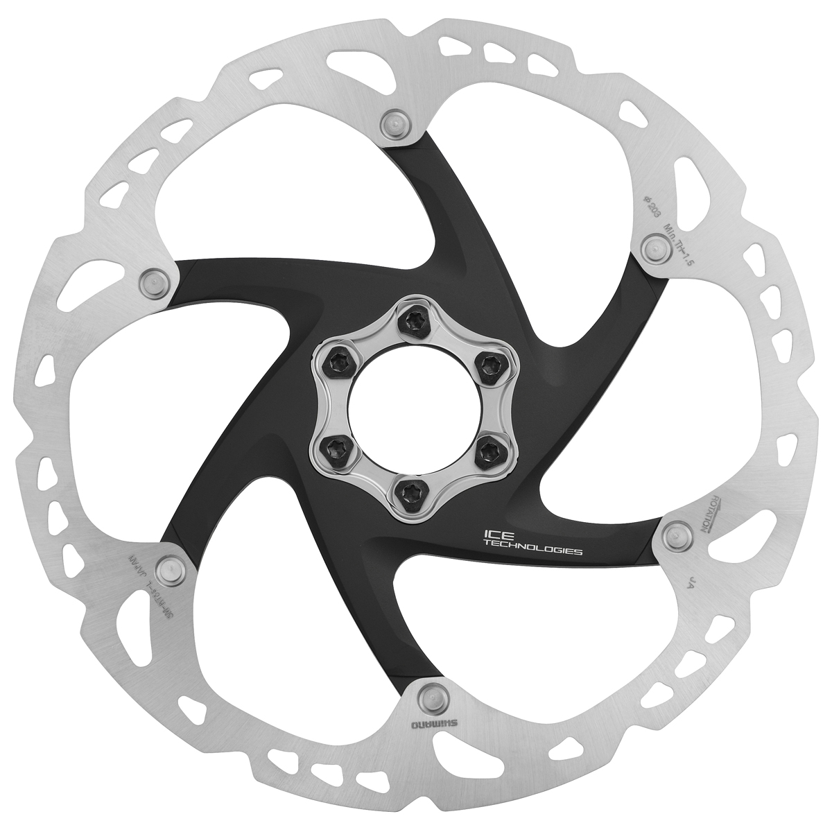 Tarcza hamulcowa Shimano XT SM-RT86 - Ice Tech - 203mm